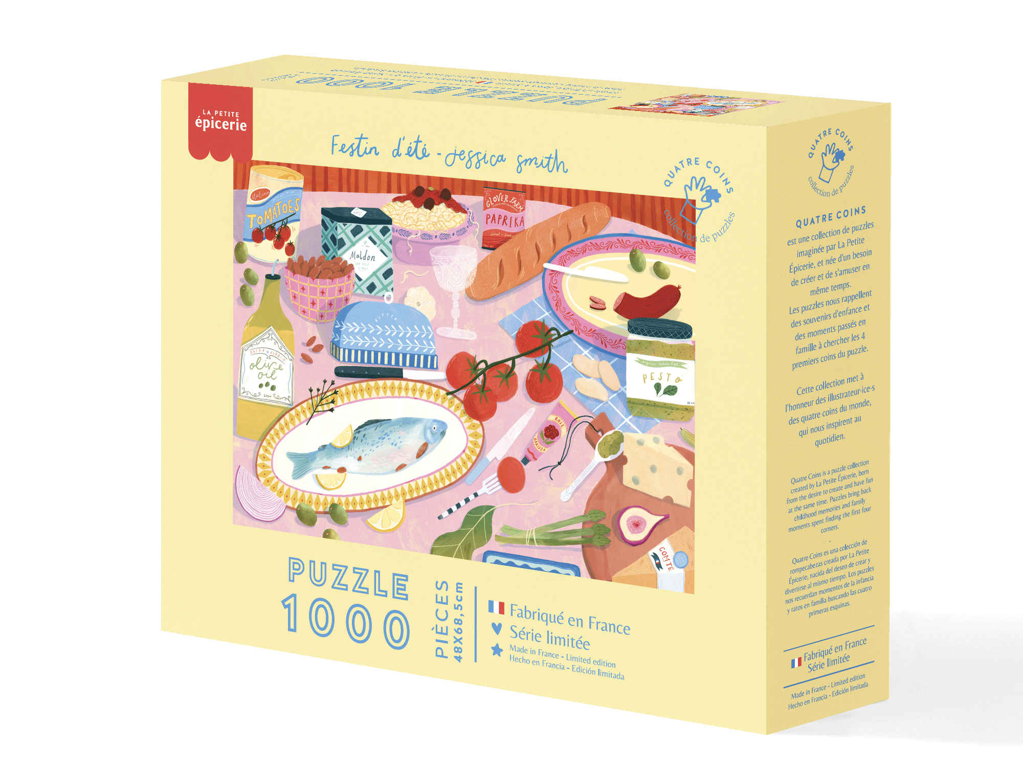 Achat Puzzle Festin d'été par Jessica Smith  - 1000 pièces