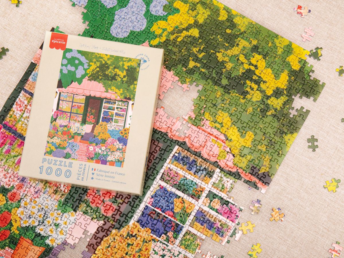 Puzzle Floral Shop par Studio Grand-Père - 1000 pièces