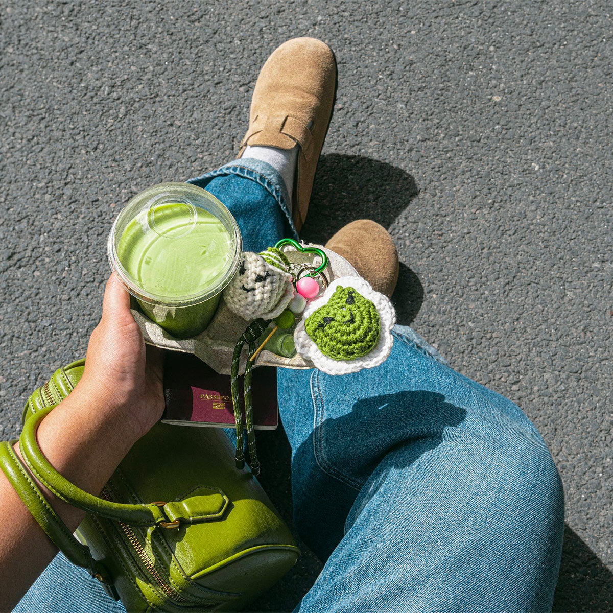 Achat Kit DIY Crochet Bag Charms - Matcha Club