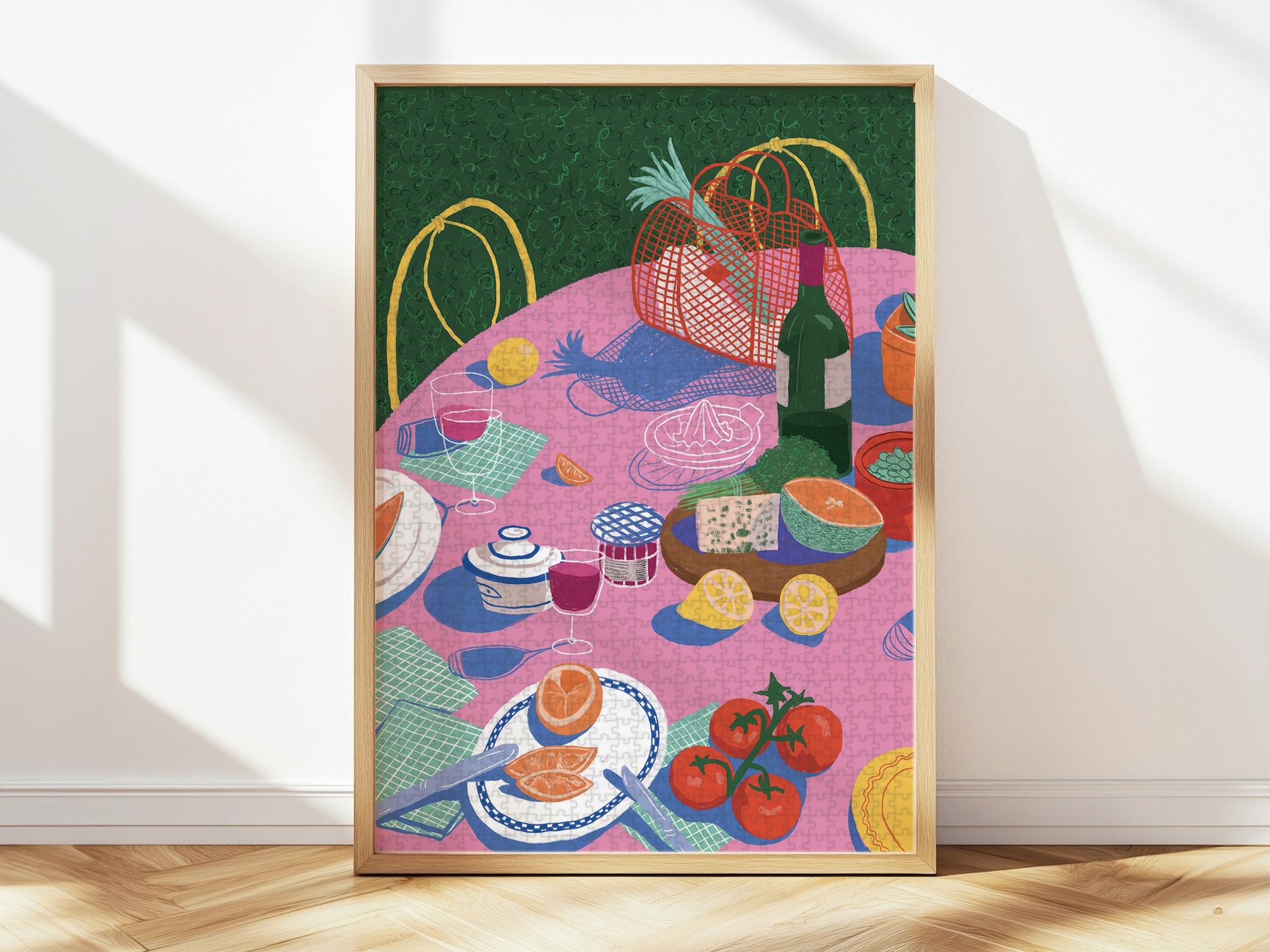 Achat Puzzle Bodegon de jardin par Gisèle Murias - 1000 pièces