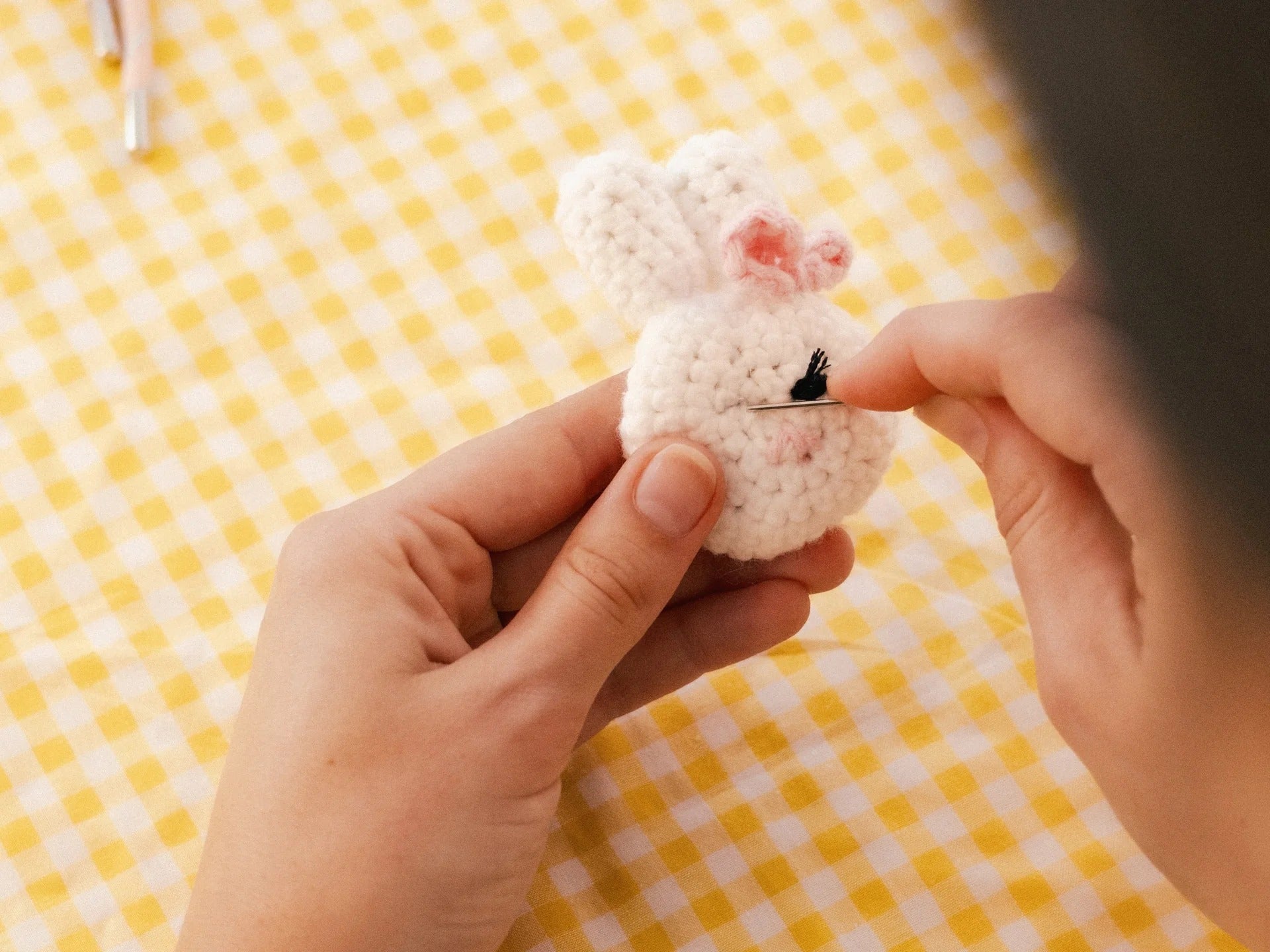 Kit DIY Crochet Bag Charms - Glam Pink