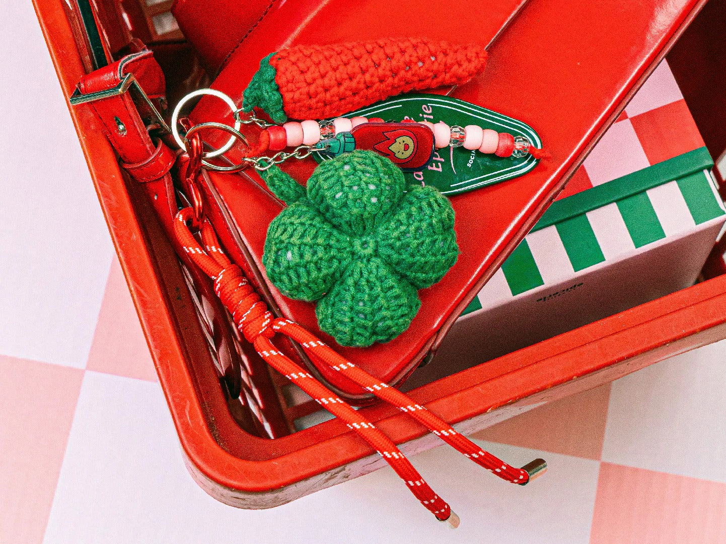 Achat Kit DIY Crochet Bag Charms - Lucky Pepper