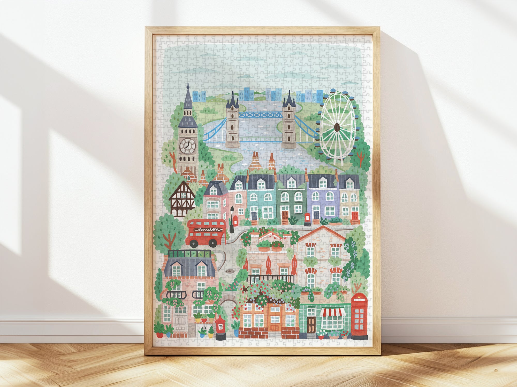 Achat Puzzle London par Hoglet&Co - 1000 pièces