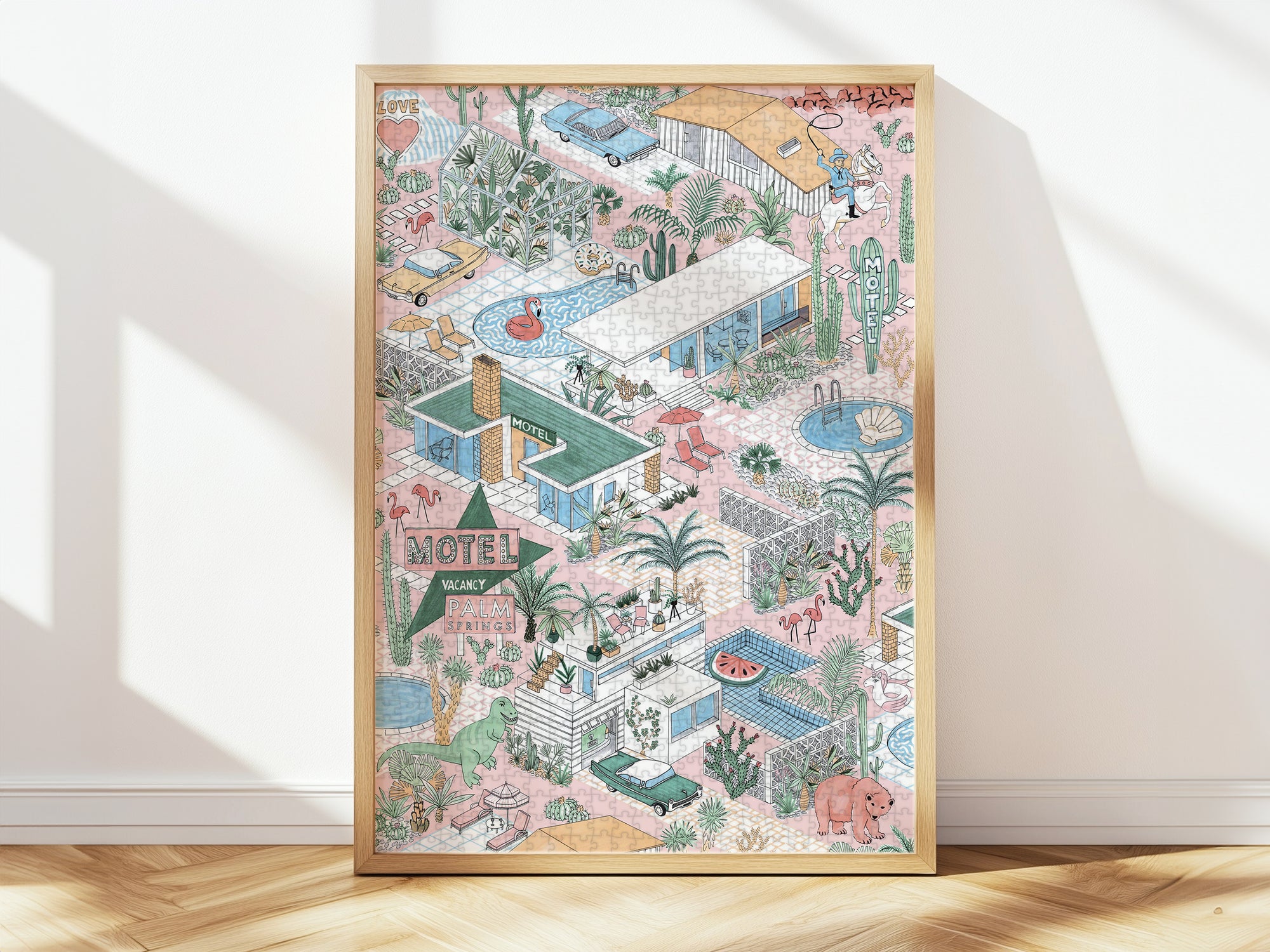 Achat Puzzle Palm Springs par Jacqueline Colley - 1000 pièces