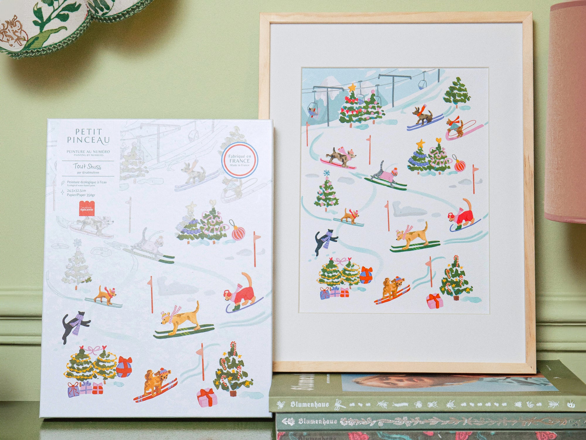 Coffret peinture au numéro - Tout Schuss