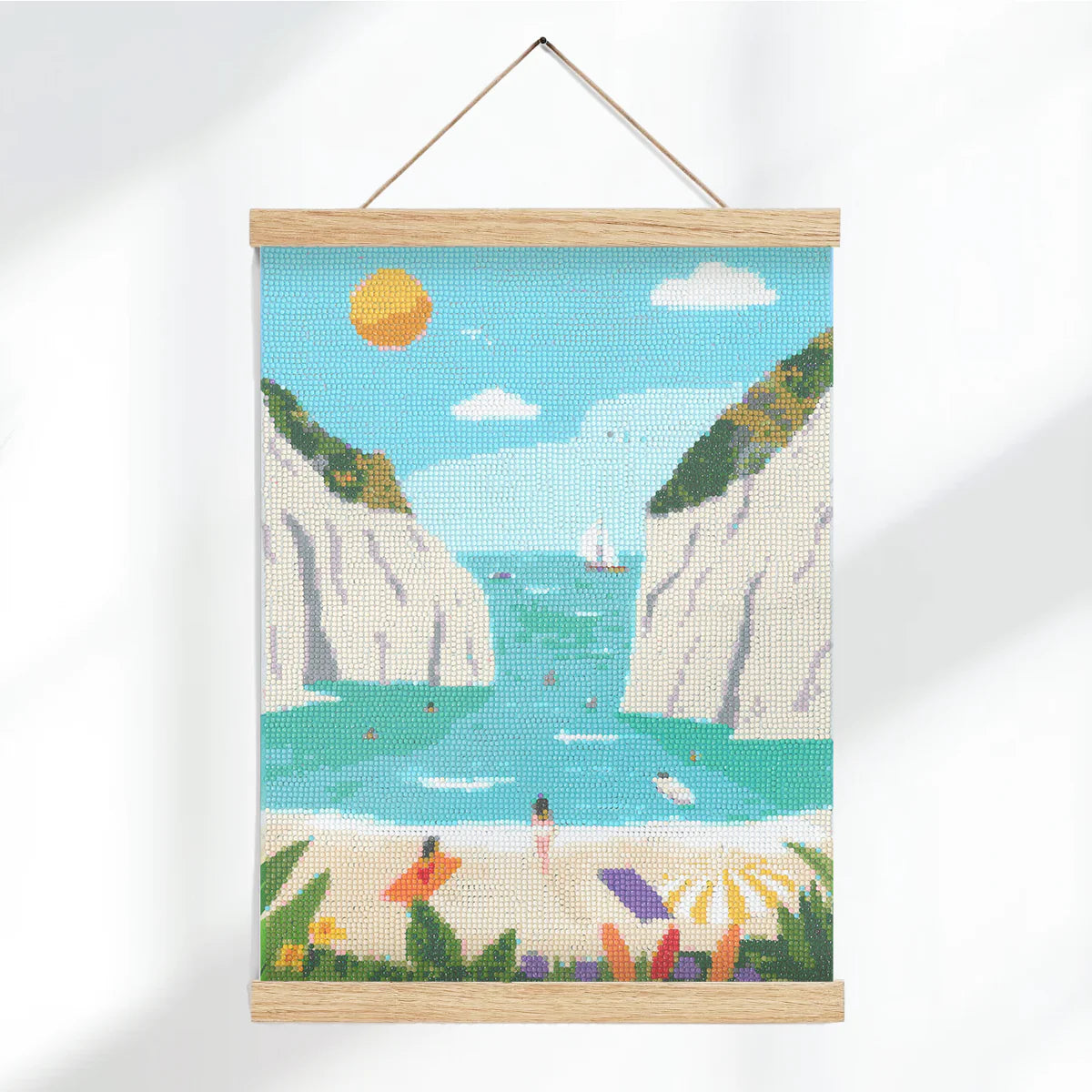 Achat Coffret Petit Diamond - Diamond Painting Stiniva Beach par Maja Tomljanovic