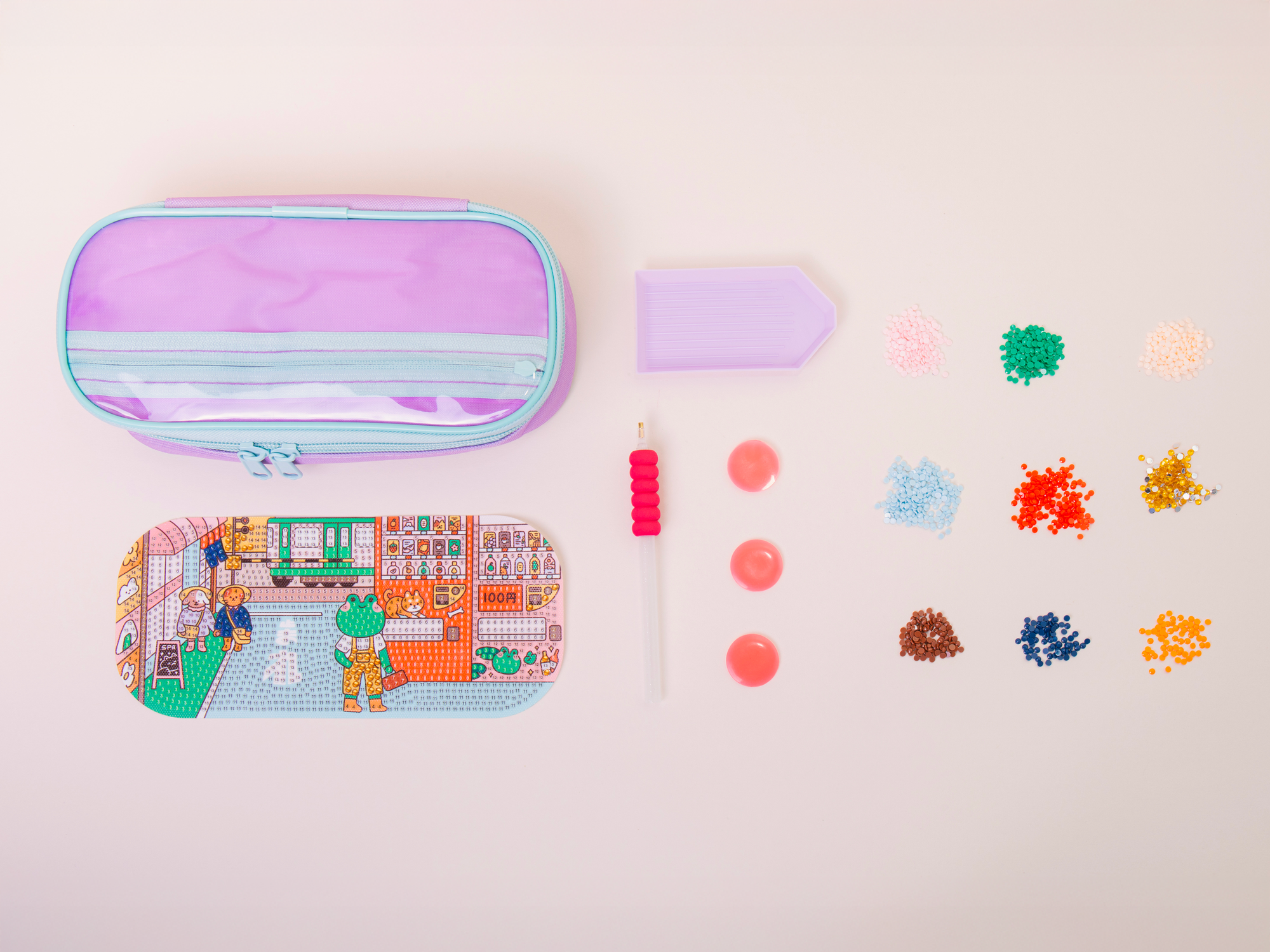 Petit Diamond Kids - Trousse à diamanter - Day in Tokyo
